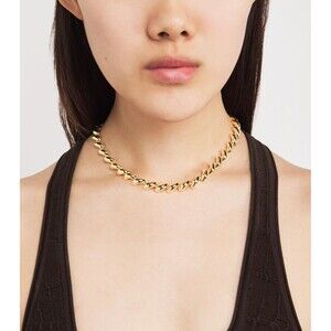 LIÉ STUDIO Edith Necklace 18 Ct Gold-Plated Brass NWT/Great Gift